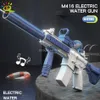 Zabawki Gun M416 Automatyczne elektryczne broń wodna Summer Water Beach Outdoor Water Fight Fight Basen Dziecka