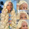 Melodie HD 30 40 Inch 613 Blonde Body Wave Remy Glueless 220%density Lace Front Human Hair Wigs 13x4 Lace Frontal Wig