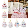 Porte-clés N1HE belle breloque sac à dos décoration sac à main sac pendentif mignon Mini peluche Animal voiture porte-clés