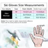 スポーツ手袋Copozz Unisex Ski 30度スノーボードミトンタッチスクリーンスノーモービルモーター防水熱雪230821