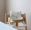 Eetstoelen stoelen stoelen baby eetstoel kussen verstelbaar verwijderbare zitkussen kinderstoel stoel liners cartoon anti vuil eetstoel accessoires 230821