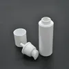 20pcs/lotto 15 ml 30 ml 50 ml bianco shampoo in plastica vuoto Impostazione estetica contenitori emulsione bottiglie di pompa