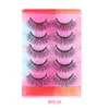 Handmade Reusable Multilayer False Eyelashes Fluffy Wispy Thick Fake Lashes Naturally Soft Delicate Full Strip Eyelash Extensions DHL