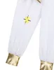 Cosplay Msemis Kinder Jungen Fancy Arabian Prince Kostüme Cap Sleeves Weste mit Hosen für Halloween Cosplay Fairy Partys 230817 Dress Up 230817
