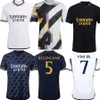 Bellingham VINI JR soccer jerseys football shirt TCHOUAMENI CAMAVINGA ALABA ARDA GULER MODRIC RODRYGO Real Madrids 2023 2024 camiseta men kids kit uniforms