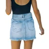 Zomer casual temperament dames jeans korte rok