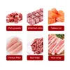 Elektrisk mat färskt köttdicer automatisk köttisningsmaskin rostfritt stål lammfisk biff bacon skivning kött remsor