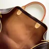 Duffel Taschen im Freien Packungen echte Leder -Frauen Männer Taschen Fashion Reisetasche Duffle Bag Leder Gepäckhandtaschen große Kapazität T 55 cm Luxusdesignertasche Tasche