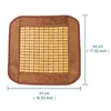 카시트 커버 여름 쿨 대나무 칩 커버 패드 매트 매트 오토 의자 쿠션 자동차 보호 비