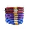 Bangle 19 Colors Tibetan Buddha Girl Armband Thailand Monk Mantra Buddhist Jelly Friendship for Women 230821