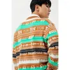 Herrtröjor "Visa trenden: koreanska varumärke långärmad pullover brev broderi randdesign avancerad lyxig vinterkläder!"
