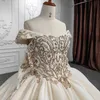 Luksusowa suknia z kości słoniowej quinceanera sukienki z ramion meksykański lśniąca aplikacja koronka słodka 16 sukienek vestidos de 15 anos koronki