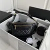 最高品質のlxuuryデザイナーベルトバッグ女性クロスボディバッグソフトラムスキンウエストバッグ