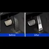 Accelerator Brake Pedal Decoration decalli 2pc per Volvo XC90 S90 V90 Accessori per interni in acciaio inossidabile 275V