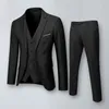 Men's Suits Men Business Suit Slim Fit Set Stylish For Formal Meetings Weddings Office Events