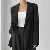 Costumes pour femmes SuperAen coréen Chic automne élégant costume col un bouton taille mince couleur unie à manches longues Blazer veste