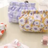 Storage Bags Kawaii Women Lipstick Pouch Automatic Closing Coin Purses Shrapnel Fruit Print Key Case Earphone Headphone Bag Sealing Mini