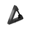 Triângulo de hiphop Titânio Aço geométrico Brincos de argola de metal geométrico Men Joias Casal Presentes