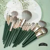 Makeup Borstes 14st Makeup Brush Set Powder Professional Foundation Blusher Blandning Eye Shadow Powder Beauty Moft Brestles Makeup Brushes Set HKD230821