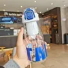 Bottiglie d'acqua bottiglia sigillata e bevanda creativa a prova di perdite per bevute da bevanda diretta Copertina di rimbalzo Summer Juicing Plastic