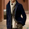Gabardina para hombre, abrigo cortavientos Retro, elegante, con múltiples bolsillos, para invierno, otoño, funcional, a la moda, chaqueta de trabajo