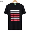 Boss Mens Herren-T-Shirts Bosss Herren-T-Shirt, hochwertiges, modisches T-Shirt, luxuriöses Polo-Rundhalsausschnitt, atmungsaktives Top, Business-Casual-T-Shirt, Herren-Tops, 3 NANR