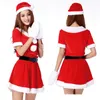 Tenue de performance de Noël, châle, cape, jupe, tenue de Noël, tenue de performance pour femme adulte, tenue de Père Noël Décorations de Noël