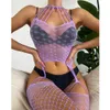 sexy set Porno Adult Sex Toys Seamless Stockings Bodysuit Fetish Tight Sleepwear Full Body Sexy Lingerie Open Crotch Hot Erotic 230808