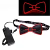 Outros suprimentos de festa do evento Light Up Men's LED Suspenders Tie Bow Bush Perfect for Music Suspenders Illuminated LED Festival Festume Party 230821