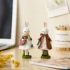 Obiekty dekoracyjne Figurki Ozdoby Rabbit Ozdoby Kreatywne urocze modelowanie zwierząt Nowoczesne domowe biuro