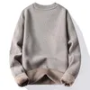 Men s Hoodies Sweatshirts FALIZA Winter Mens Pullovers Crew Neck Knit Thick Warm Sweaters High Quality Comfortable Couple Sweater Jumper Men Clothes 230821