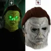 Party Masks Halloween Michael Myers Scary Cosplay Mask Horror LaTex Full Face Maski Kask Karnawałowy Costume Props 230820