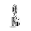 Charms 925 Silver Fit Pandora Original DIY Pendant Women Armband Pärlor Födelsedagsnummer 16 18 Drop Leverans smyckesfynd Compone Dhuzm