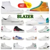 Spedizione gratuita Scarpe casual Og Blazer Mid 77 scarpe scarpe da ginnastica vintage Scarpe casual uomini Donne Black Bianco Bianco Melograno Designer Mens Designer Scarpe da esterno