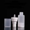 100 st 15 ml 30 ml 50 ml Airless Lotion Pump White Frosted PP Bottle For Eye Cream Foundation Subpackage flaskor KSFAA