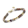 STRAND GOUDKLAND Hematiet en 4 mm Amazoniet Zwart Onyx Amethist Tiger Eye Natural Stone Bead Bracelet