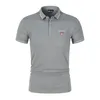 Heren Polos 2023 Golf Polo Shirt Summer Classic Kortelige katoencasual Sports Jacket 230821