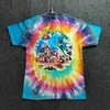 Men's T-Shirts High Quality Tie Dye Vintage Multicolor T-Shirt Men 1 1 Summer Style Women Streetwear Top Tee Fashion T Shirt Men Clothing