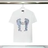 夏のTシャツデザイナーメンズTシャツインクスプラッシュフローペイントデザイナーはミリシャツのカップル豪華な半袖ヒップホップストリートウェアミリスティーF1