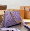 5a designer de moda com estilista em relevo bolsa de bolsa cosmética de bolsa de couro para bolsa de ombro de casca