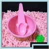 Spoons Ice Cream Spoon Plastic Dessert Yogurt Cake Summer Children Kids Birthday Party Supplies Only Drop Delivery 2022 Home Gar Gar Dhr3D