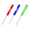 10Pcs Mini Tops And Pocket Clips Pocket Screwdriver Strong Magnetic Slotted Screwdriver GJ001-QY210C