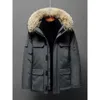 Kanadensisk gås vinter tjocka varma jackor mäns mode bekväm mjuk down jacka casual designers smal utomhusdjockad ny116799