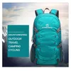 Rucksackpackungen Quesk professionell 40L Ultraleicher Upgrade wasserdichte faltbare Camping -Rucksack -Rucksack -Klettern auf Wanderung Tasche 3 Farben 230821