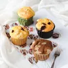 Bakformar 50st moderna cupcake cups anti-stick papper muffinsfoder