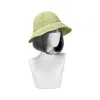 Sombreros de ala ancha Cubo Estilo coreano Sombrero de mujer para el verano Protector solar Panamá Color puro Sunbonnet Viseras Pescador al aire libre Gorra de playa 230821