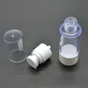 10pcs/lot 50ml Plastic Cream Emulsion Shampoo Airless Bottle Frascos Para Cremas Empty Cosmetic Packaging Containers SPB108 Tucnu