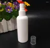 Förvaringsflaskor 60 ml 100 ml tomt husdjur klar vit plast fin dim spray flaskvatten sprayer containrar SN724