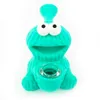 New Colorful Innovative Silicone Pipes Frog Monster Style Glass Filter Nineholes Screen Bowl Portable Easy Clean Herb Tobacco Cigarette Holder Smoking Handpipes