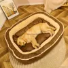 Andere huisdierbenodigdheden Hoopet L Xldog House Winter Warm Dog Bed Pet Pas Serren vier seizoenen Universal Dog Cushion Winter Slapen Warm slaapkussen HKD230821